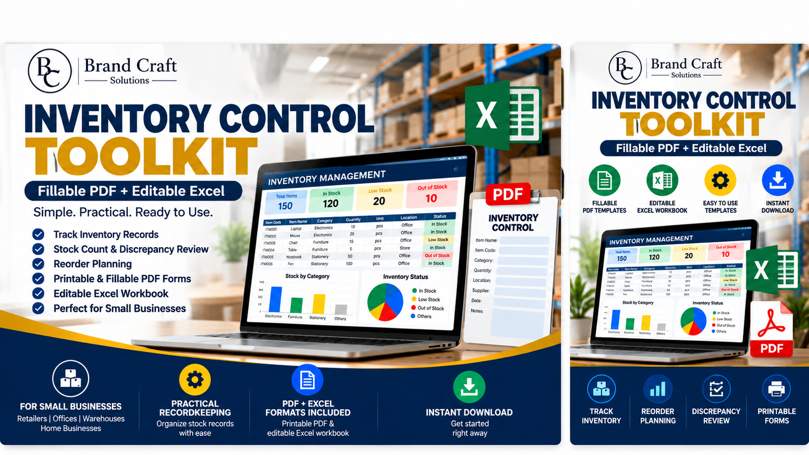 Brand Craft Solutions Inventory Control Toolkit square product thumbnail